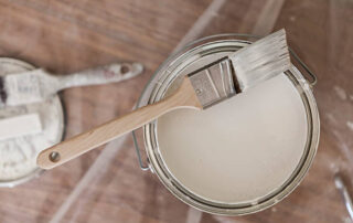 before exterior painting