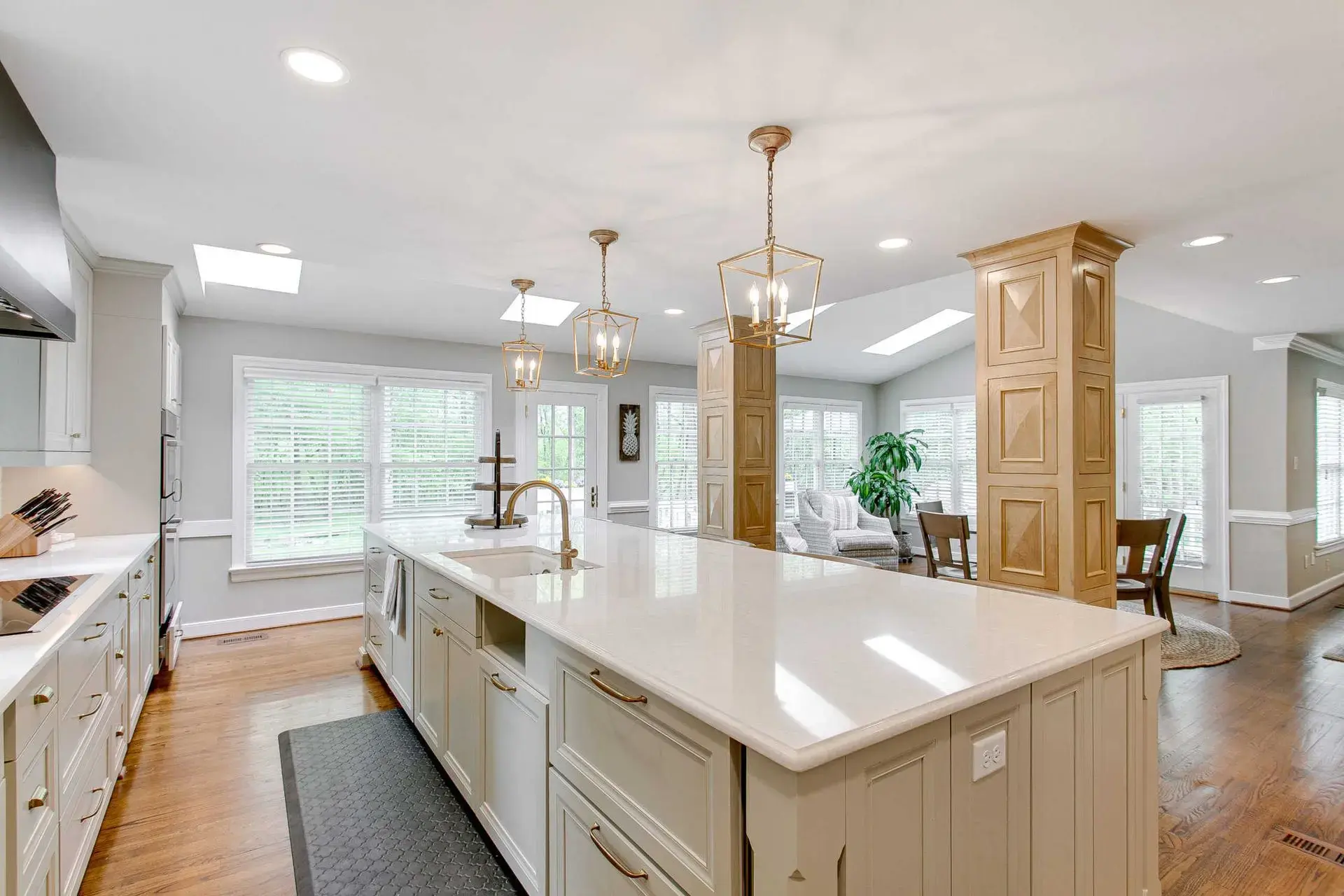 interior staged kitchen